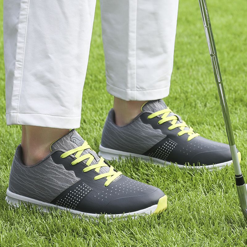 THESTRON Mens Golf Shoes Waterproof Non Slip Black US 9.5-EUR 44 view 6