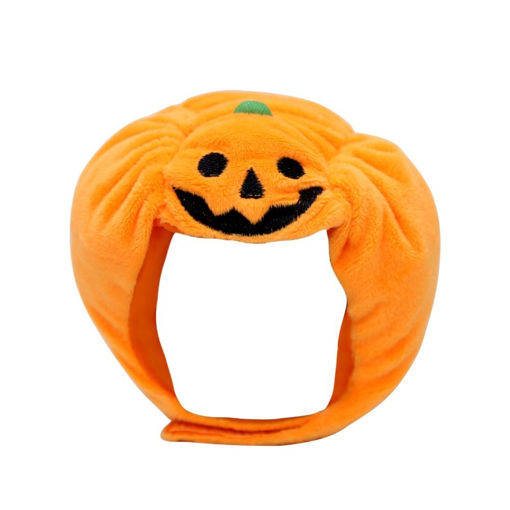 Shine Pumpkin Pet Hat for Dogs Cats Halloween The hat! Orange Pumpkin S small view 2