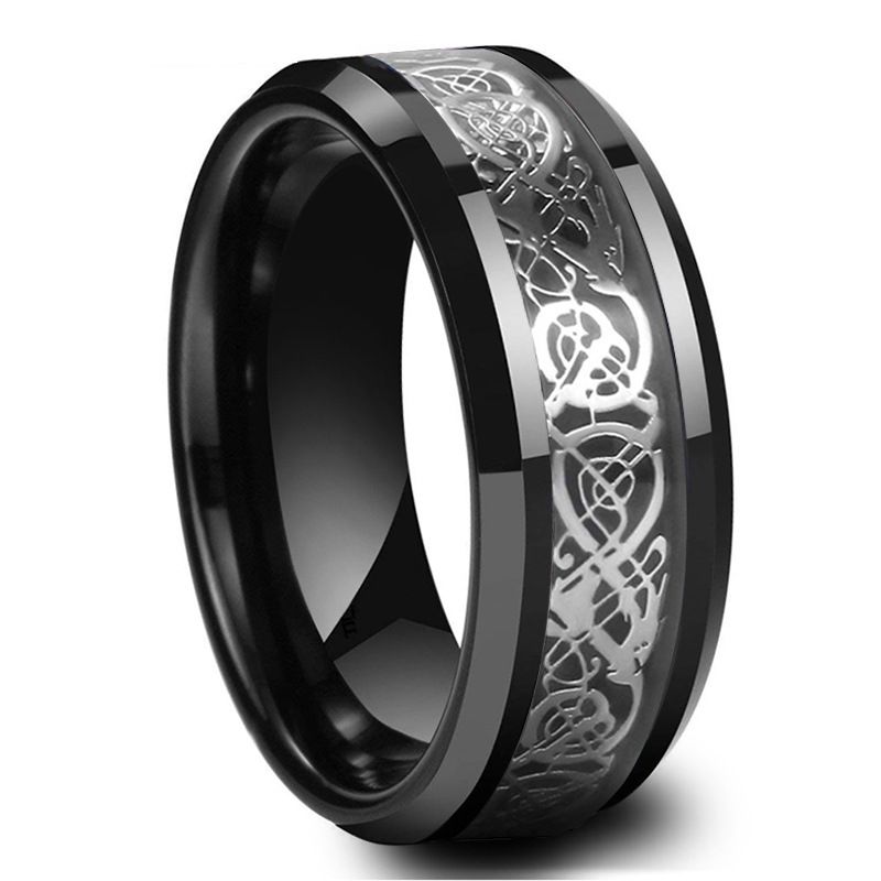 Heart Shape Ring When set Agate Men Women Men's No. 7
