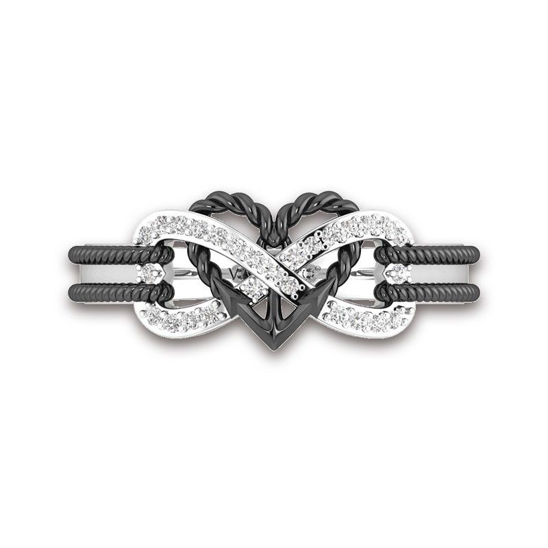 Heart Shape Ring When set Agate Men Women Men's No. 9 view 5