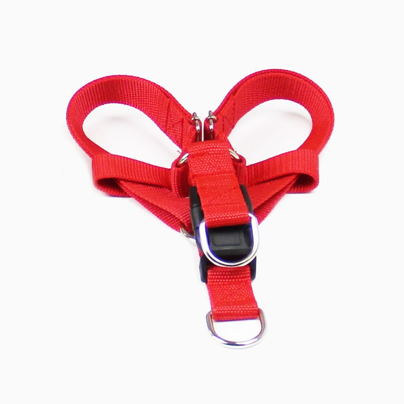 Adjustable Dog Harness Pet Supplies Red view 2