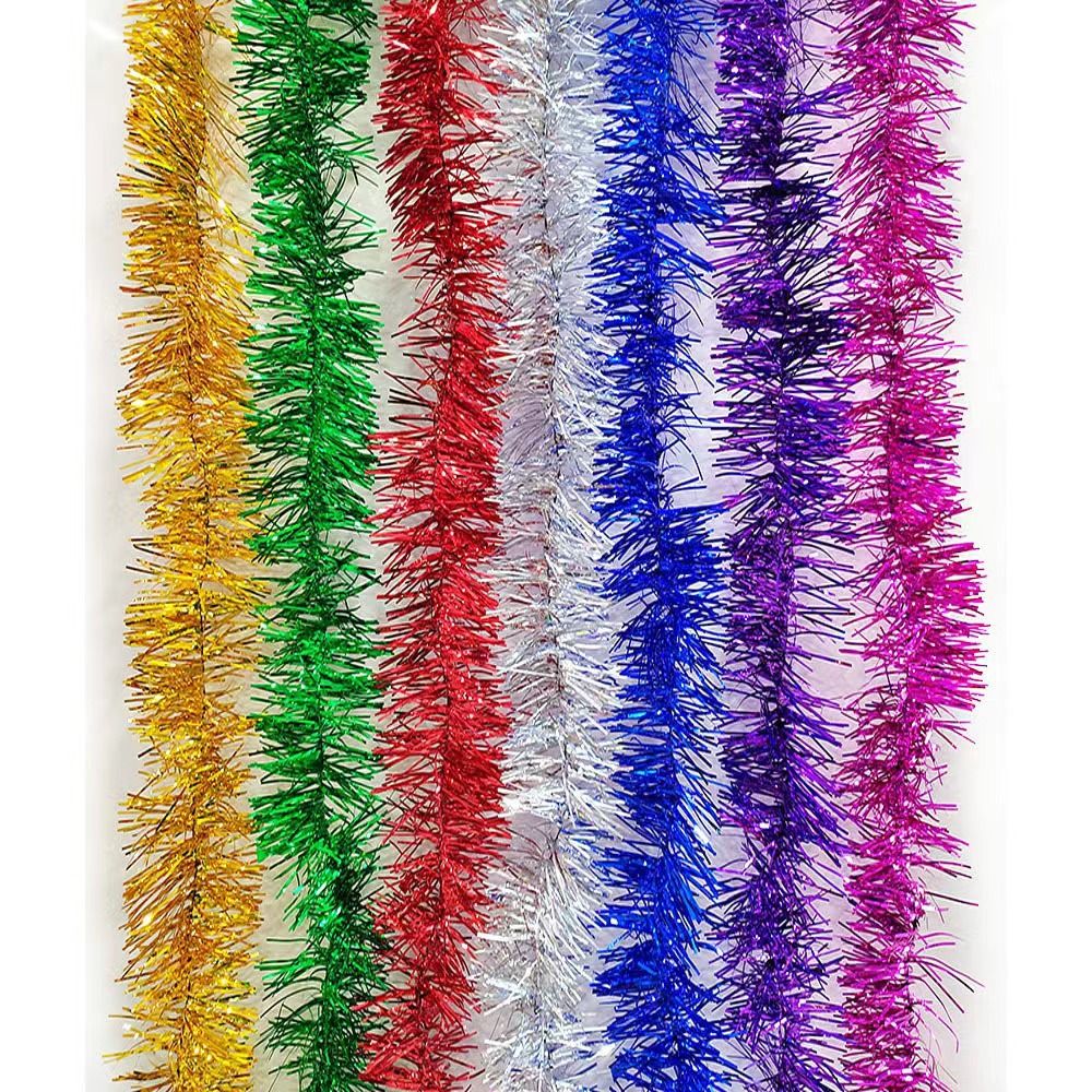 Chunchen Gold 7cm x 2m Plastic Party Decoration Garland Red 7cm wide (2 m long) view 3