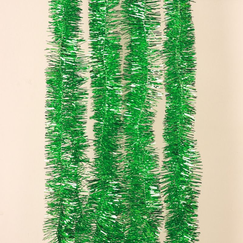 Chunchen Gold 7cm x 2m Plastic Party Decoration Garland Green 7cm wide (2 m long)