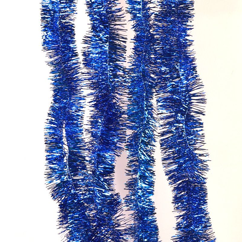 Chunchen Gold 7cm x 2m Plastic Party Decoration Garland Blue 7cm wide (2 m long)