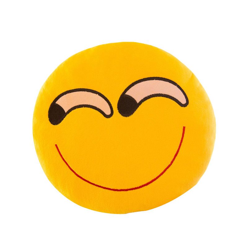 Plush Emoji Pillow PP Cotton Hand Warmer To the eye 40cm pillow view 6