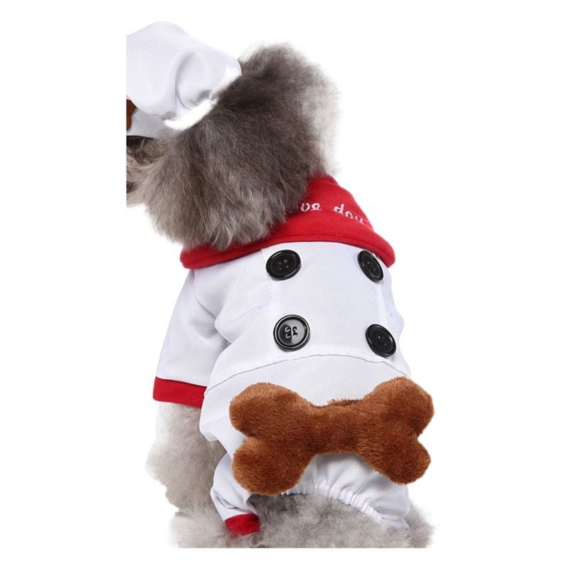 MEIQIPETBABY Dog Costume Polyester Small Breed SDZ143 black elf pumpkin Size: M view 2