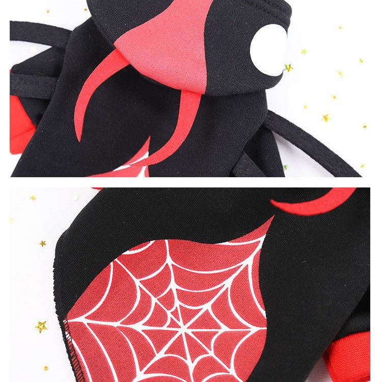 Pet Hoodie Costume Spider Beetle Dog Clothes Hooded Spider 4 feet XS bust 30 view 5