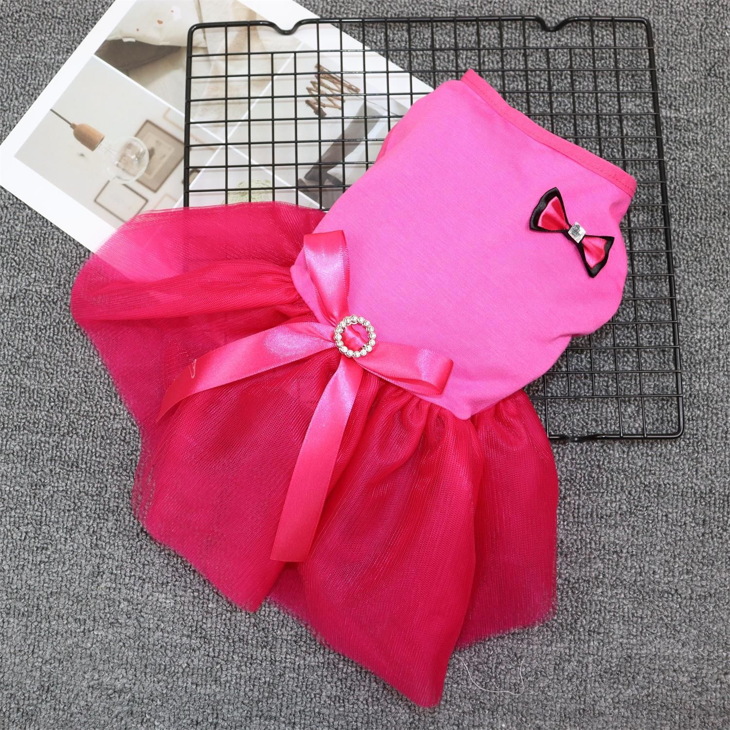 Dog Skirt Princess Pet Clothing Odd Pet Princess Yarn Skirt L view 3