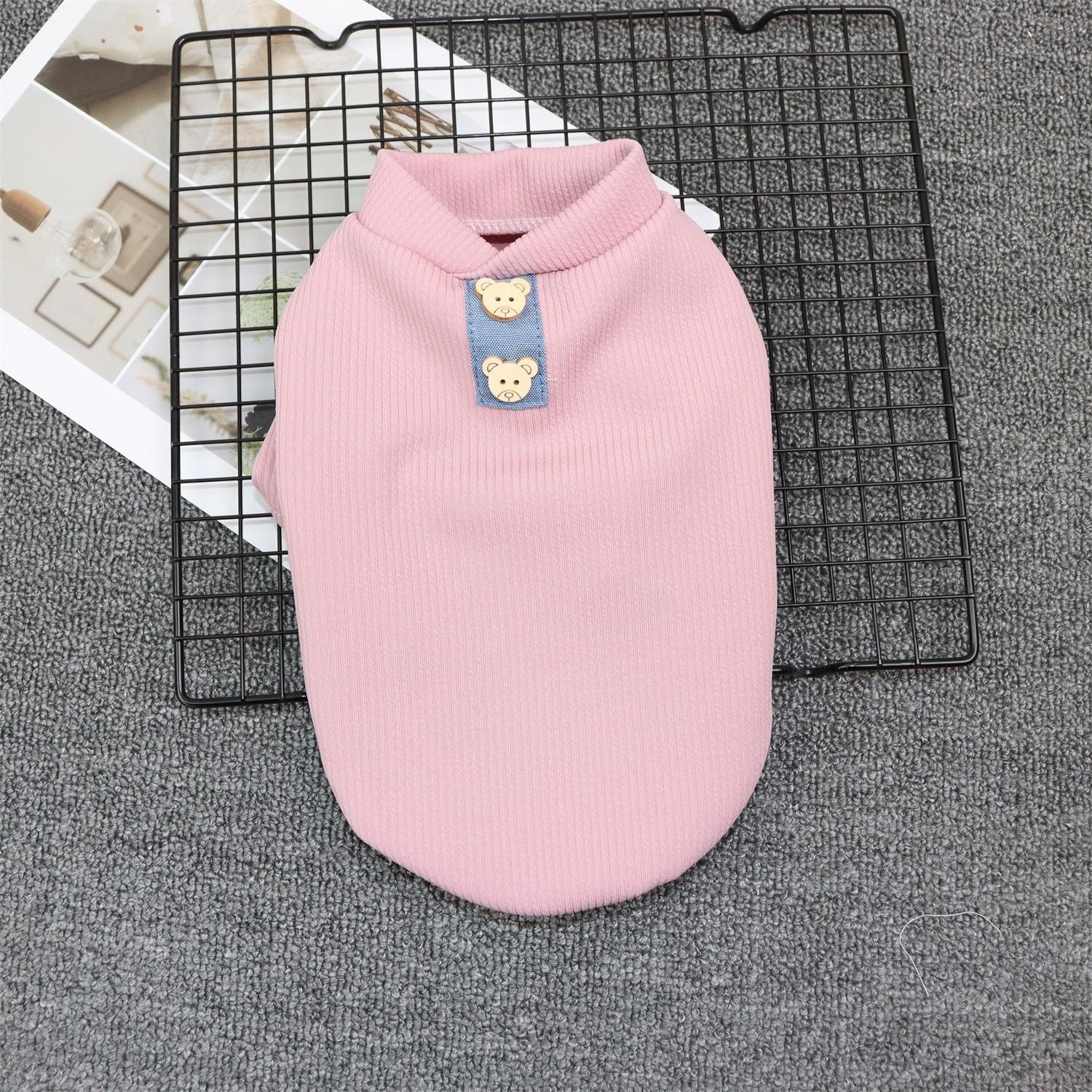 Pet Cat Dog Clothes Odd Pet Elastic Vest Flying Bear Dreams-Pink XXL view 4