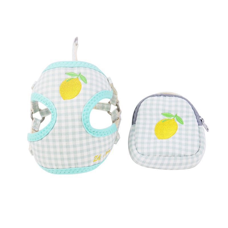 Zichen Dog Leash Chest Strap with Snack Bag Mint green fruit (snack bag) 1.5(M) — image 1