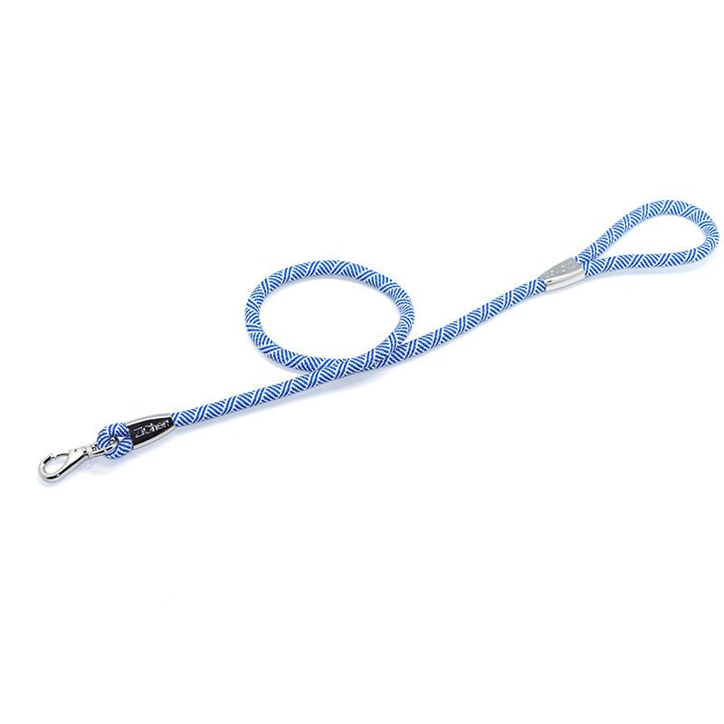 Zichen Nylon Dog Leash for Large Dogs 1.0mm Green 1.4mm single pull strap view 7