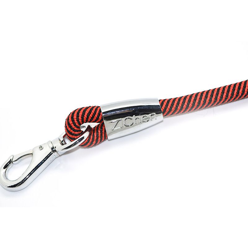 Zichen Nylon Dog Leash for Large Dogs 1.0mm Blue 1.4mm single pull strap view 5
