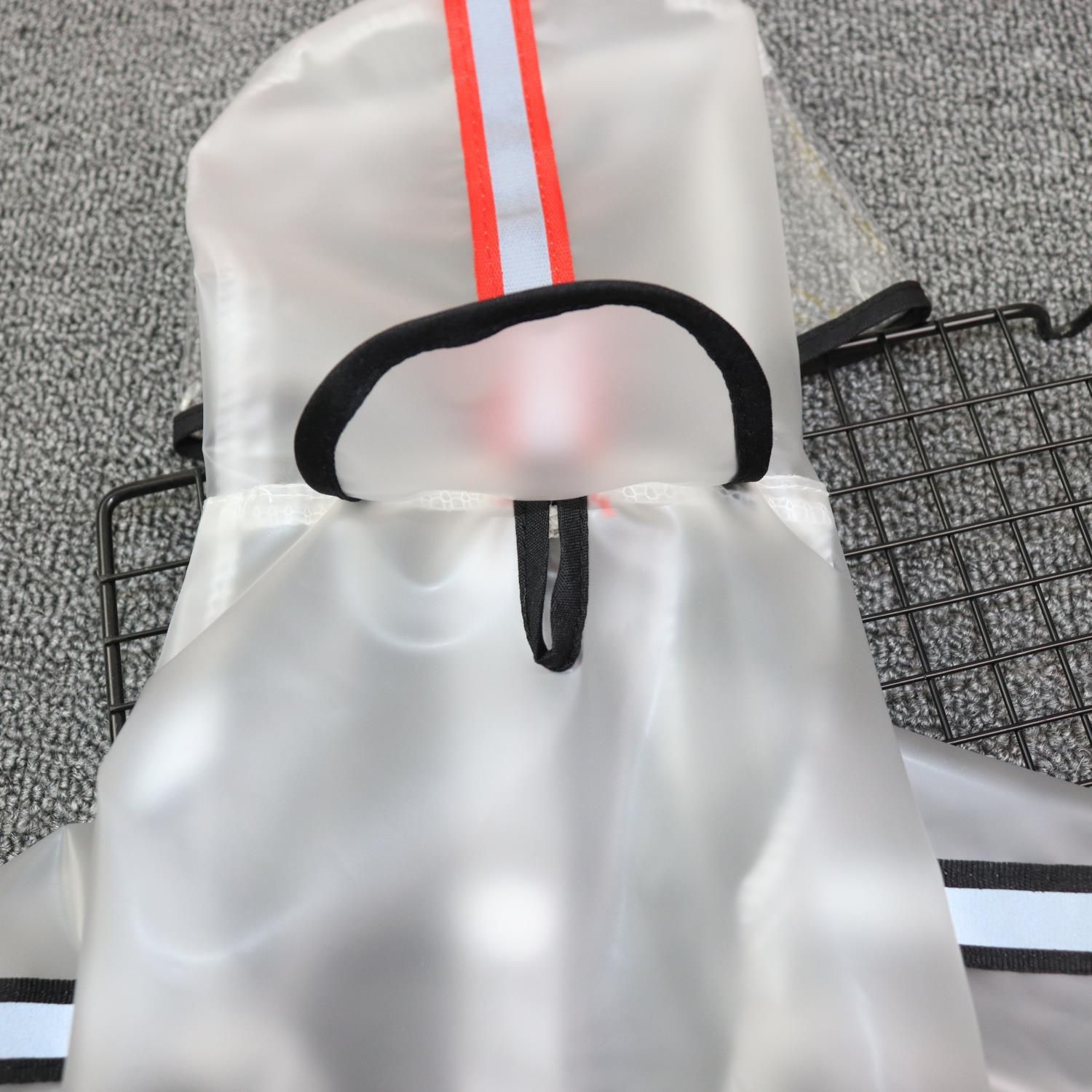 Dog Raincoat Odd Pet Waterproof PU Small Medium Frosted Raincoat L view 5