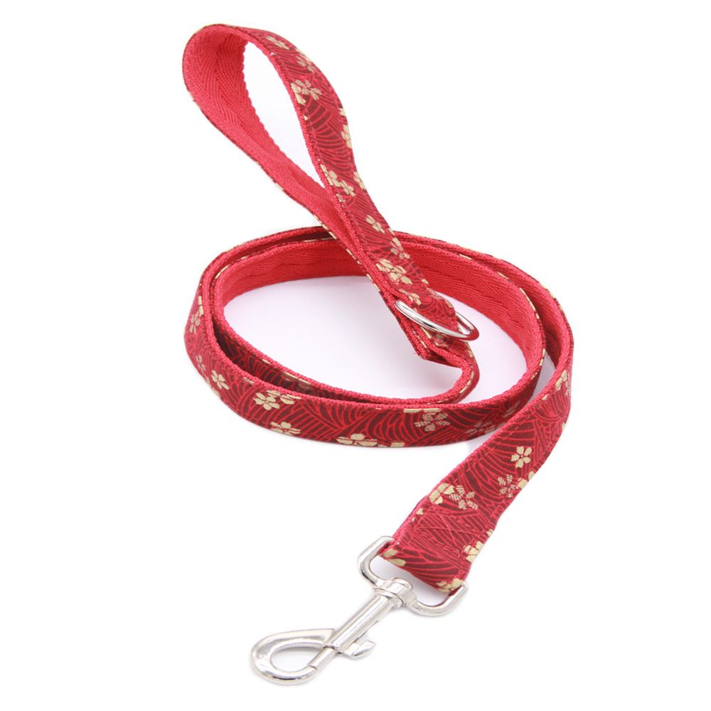 dadugo Dog Leash Nylon 1.2m Small Pink Trumpet-width 1.5cm view 3