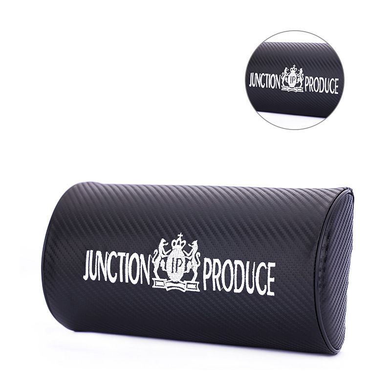 Car Headrest Pillow Carbon Fiber Pattern JP Semi-circular head restraint — image 1