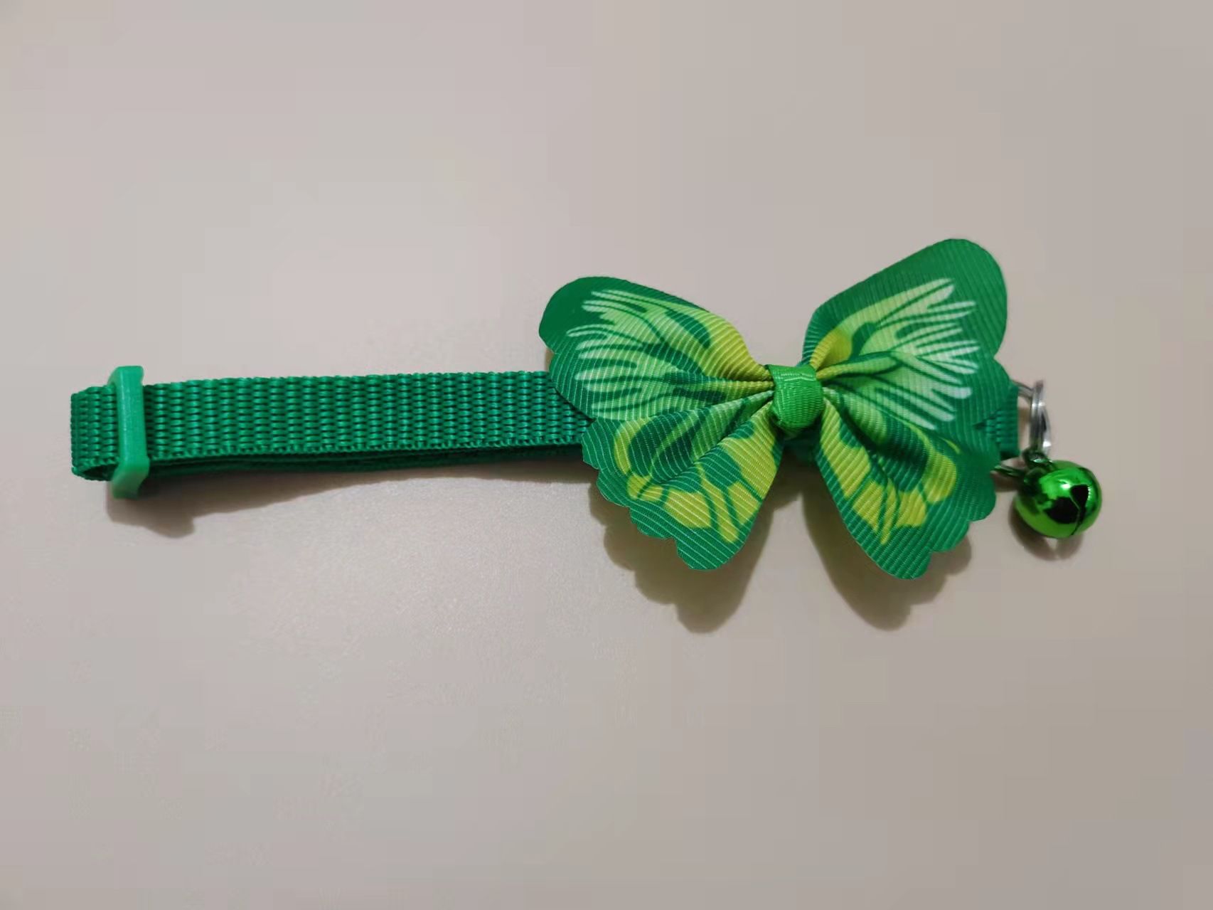 Pei Pet Beibei Cat Collar Flowers Adjustable Polyester Blue view 3