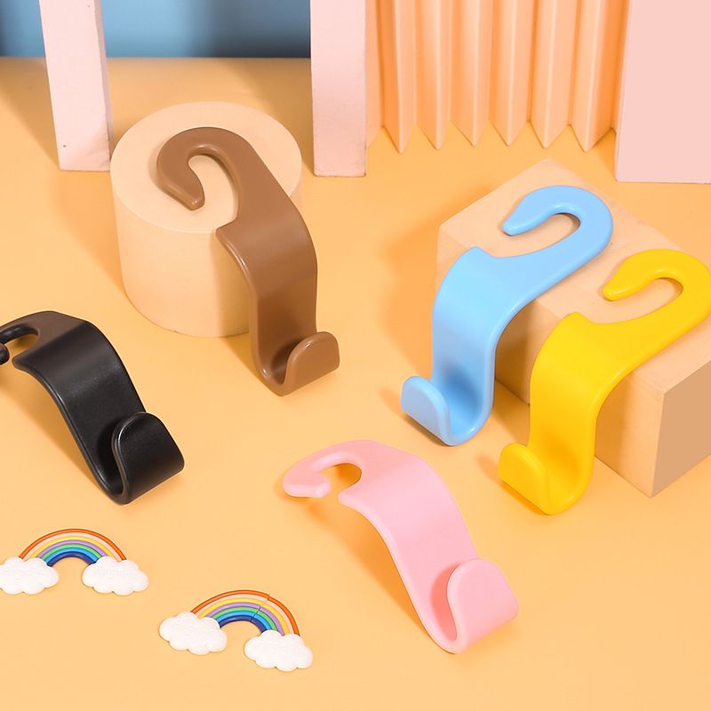 Car Seat Back Hook A Mu Coco Plastic Seat back Hook (yellow single) view 3