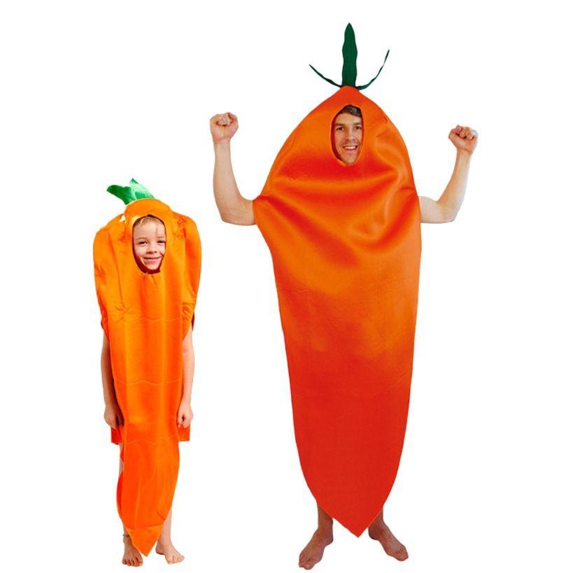 Xinlian Halloween Carrot Costume Game Theme Polyester HP2152C Free size view 2