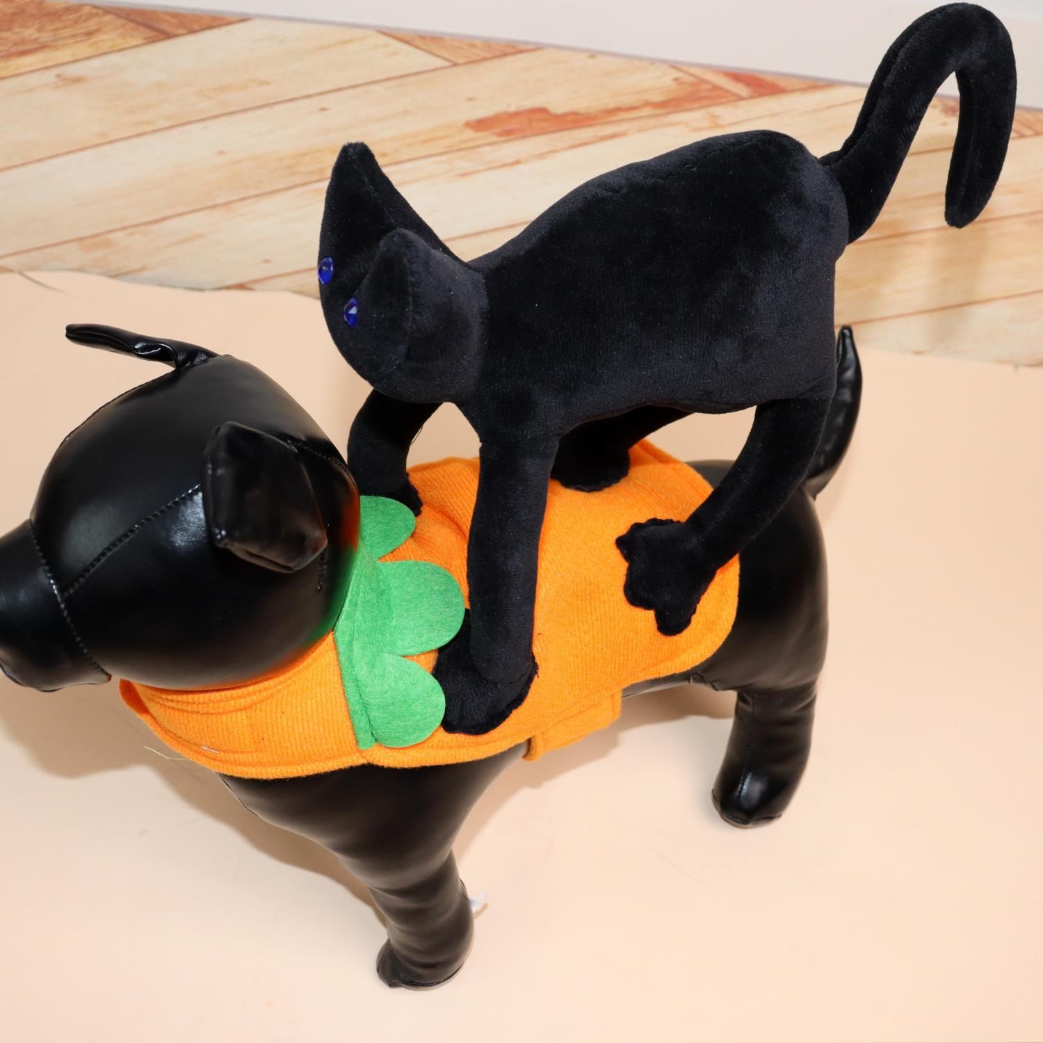 Pet Transformation Outfit Dog Cat Clothes Cloth Odd Pet Little Black Cat M view 6