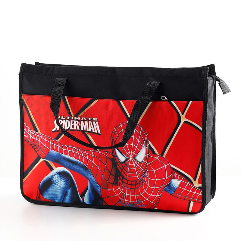 toolesia Nylon Art Bag A3 Sketch Board Storage Cube Black Spider-Man 6 45 long
