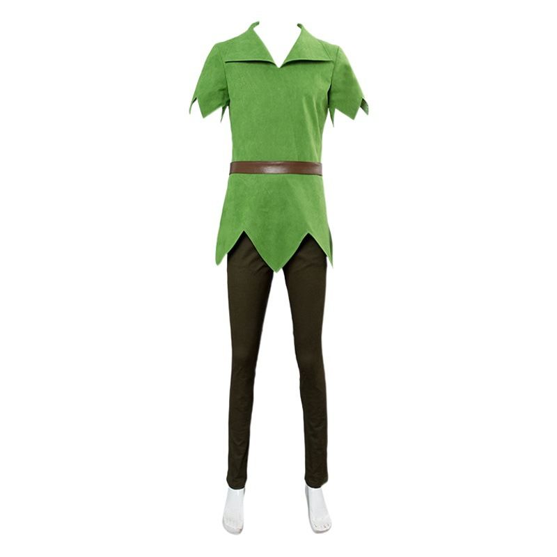 Peter Pan Cosplay Costume Boys Girls Halloween Party XXL Size: XXL view 2