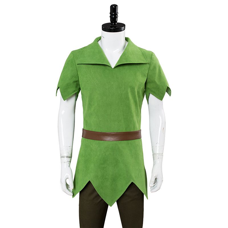 Peter Pan Cosplay Costume Boys Girls Halloween Party XXL Size: XXL view 5