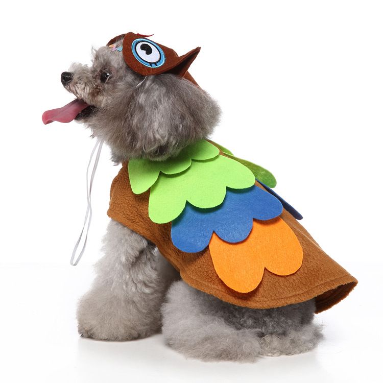 MEIQIPETBABY Dog Costume Polyester Small Breed SDZ134 owl Size: S — image 1