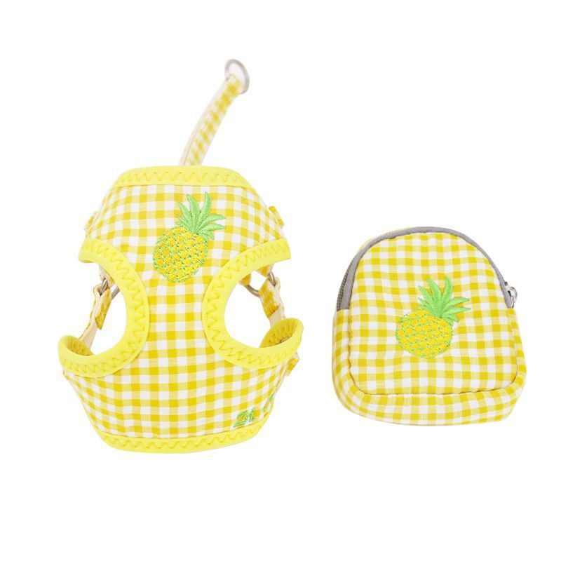 Zichen Cat Harness Cotton Vest Summer Yellow (with bag) M(1.5 suitable for — image 1
