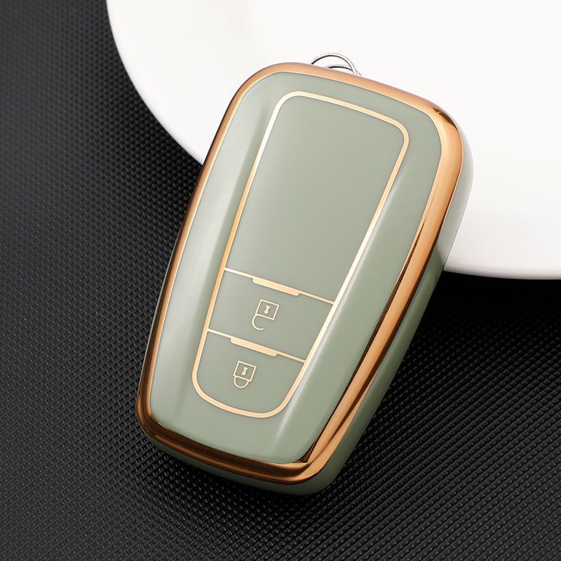Toyota Key Case TPU Color My Life White Red view 3