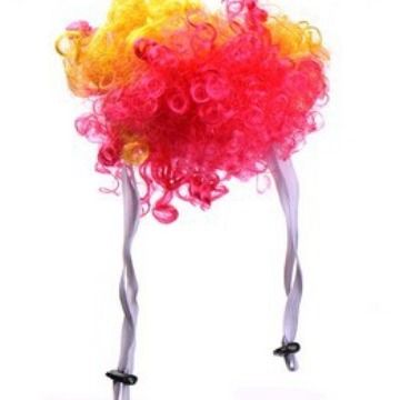 Pet Dog Wig Short Curly Hair Gan's Liangsi NI Purple view 4