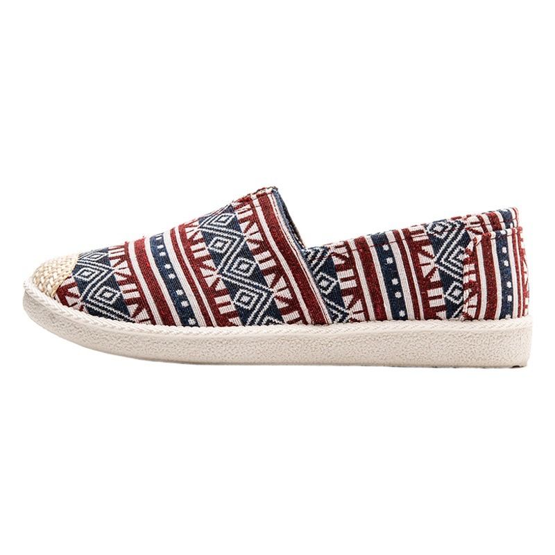 Canvas Low Top Women Shoes Flat Rubber Sole Fine spike Black 38 — image 1