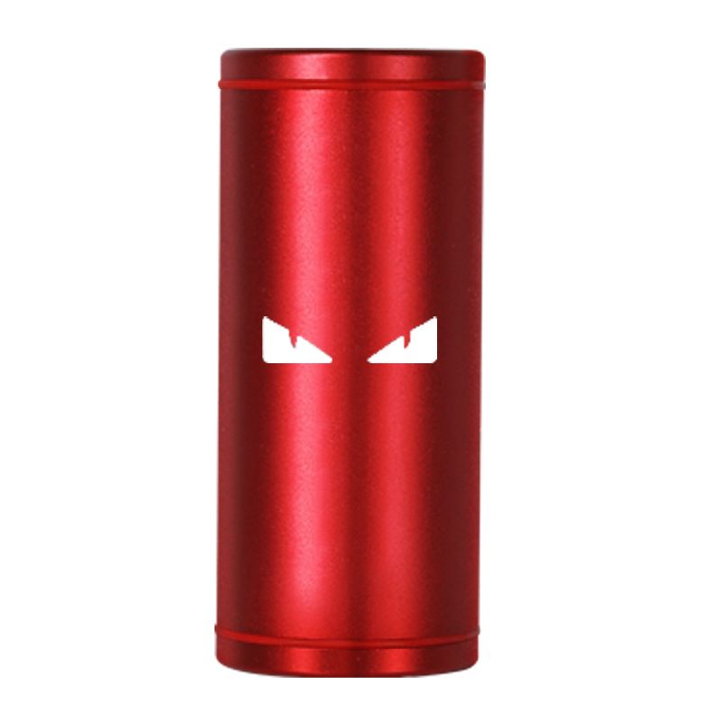 Aluminum Alloy Car Tissue Box Holder Little Monster Red — image 1