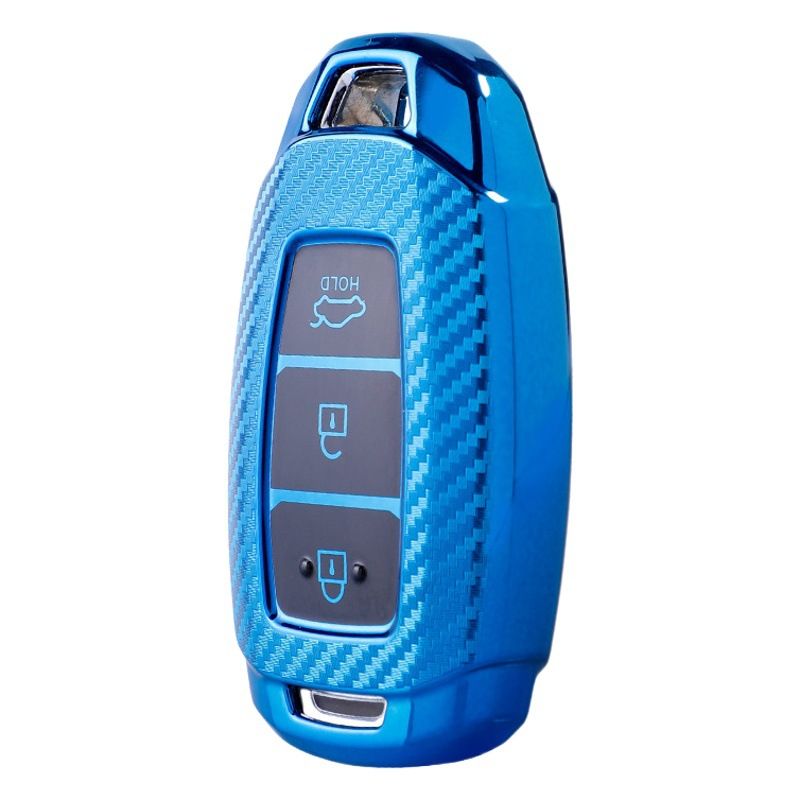 Car Key Case for Hyundai Sonata Elantra ix35 Morning. D-fluorescent green view 2