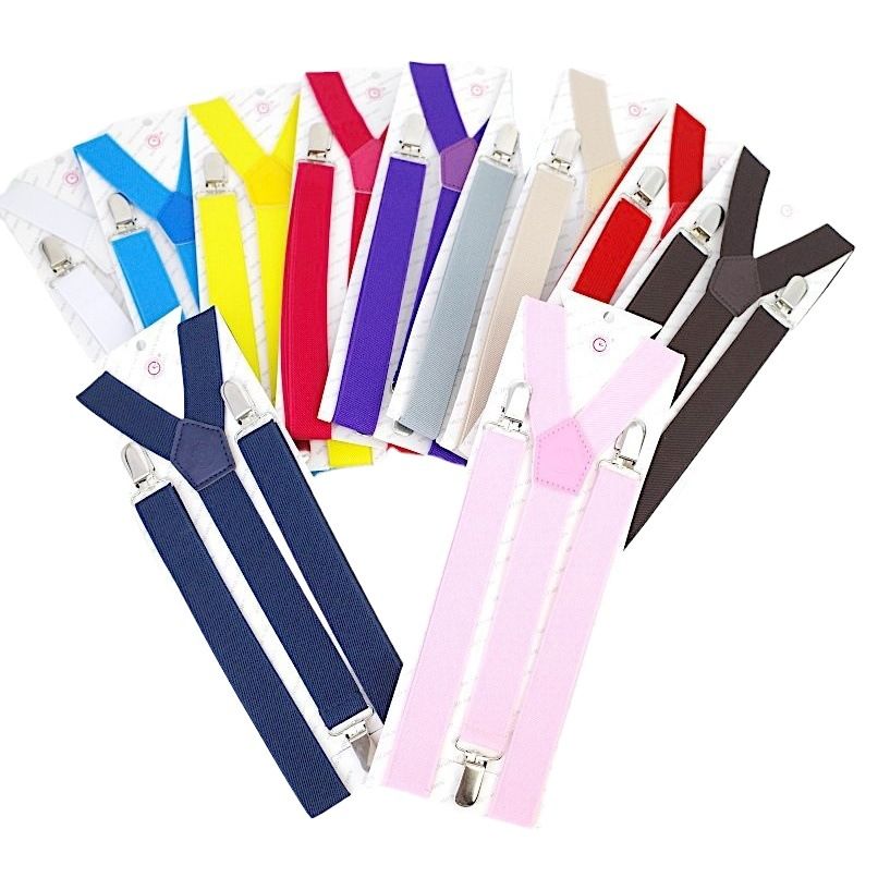 Clockwise 3 Clip Suspenders Unisex Adjustable Polyester Royal Blue view 2