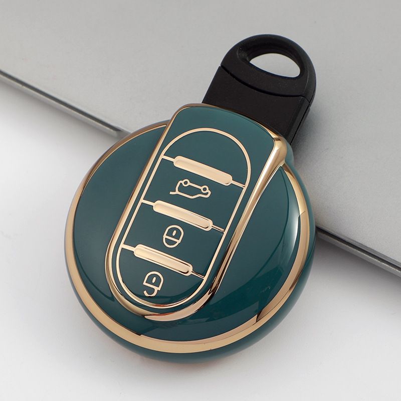BMW Mini Key Case TPU Protective Cover Granny Grey — image 1