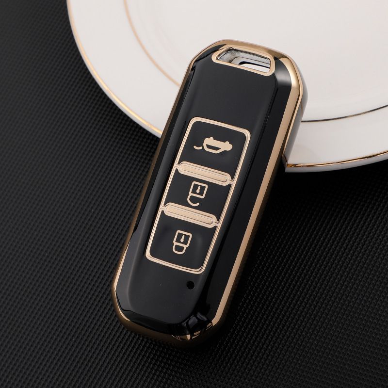 Baojun Car Key Case TPU Protective Cover Section A- paint black view 3