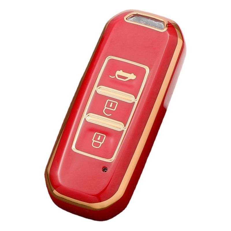 Baojun Car Key Case TPU Protective Cover Section A- Ivory White view 2