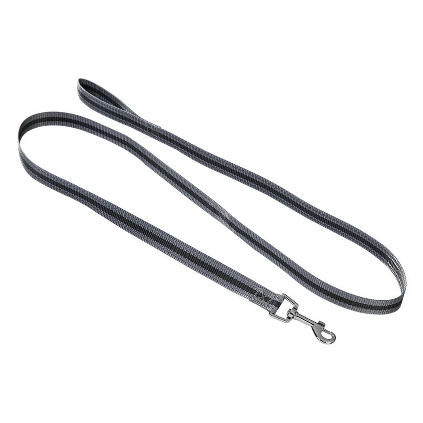 Reflective Dog Leash Polyester 150cm Grey Length 150cm view 2