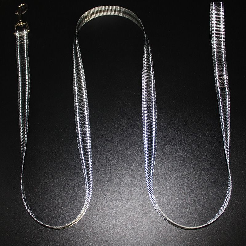 Reflective Dog Leash Polyester 150cm Grey Length 150cm view 5