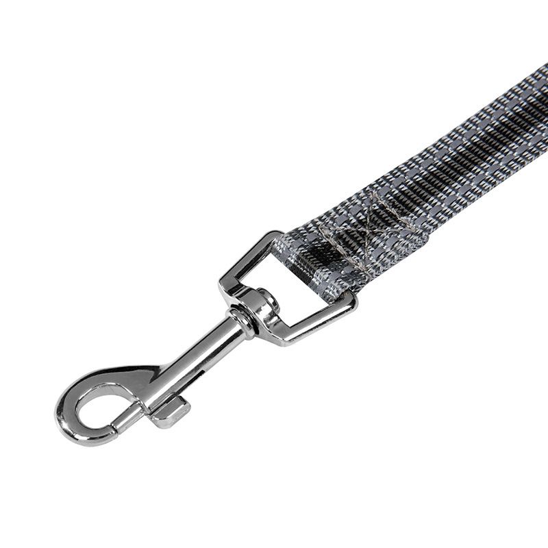 Reflective Dog Leash Polyester 150cm Grey Length 150cm view 7