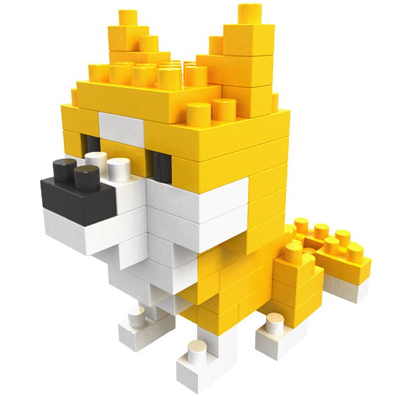 LBYU Animal Building Blocks DIY Educational Toy Small pickup 8109 view 5