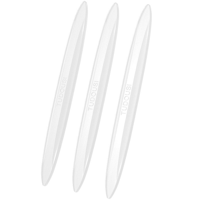 Car Anti Collision Strip Transparent PU 4 Pack Black two-pack Blister packaging view 3