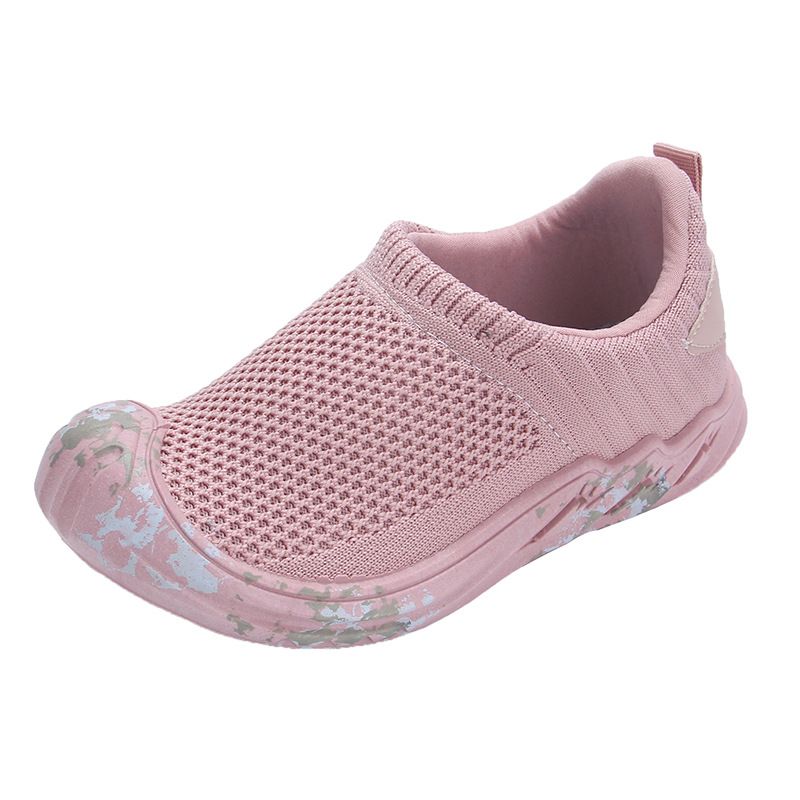 Kids Breathable Fly Woven Running Shoes Black 31-37 yards one hand 6 pairs view 7