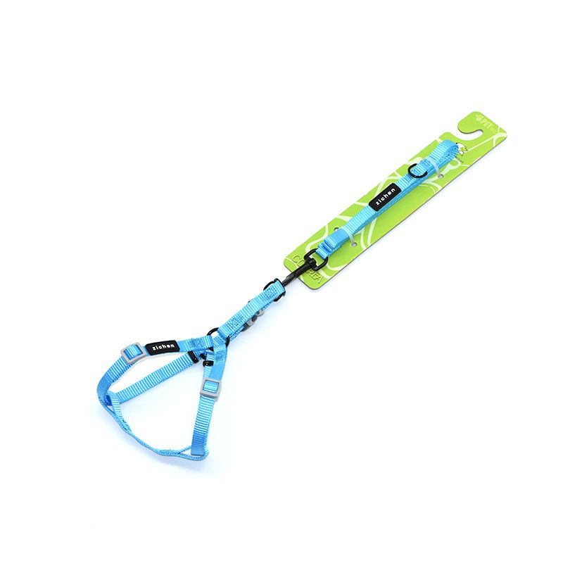 Zichen Nylon Dog Leash Pet Traction Rope 1.0 Plain Sky Blue 2.5 plain nylon — image 1