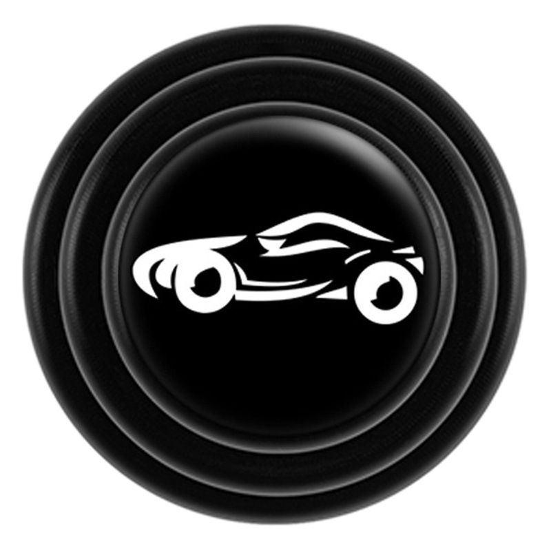 Luminous Silicone Door Shock Absorber Pad Universal Car Black without label view 2