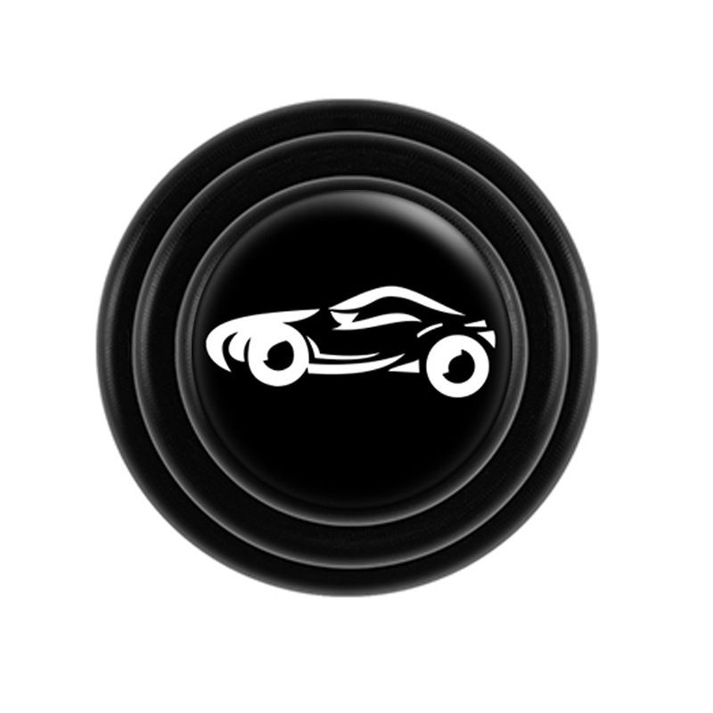 Luminous Silicone Door Shock Absorber Pad Universal Car Black without label view 3