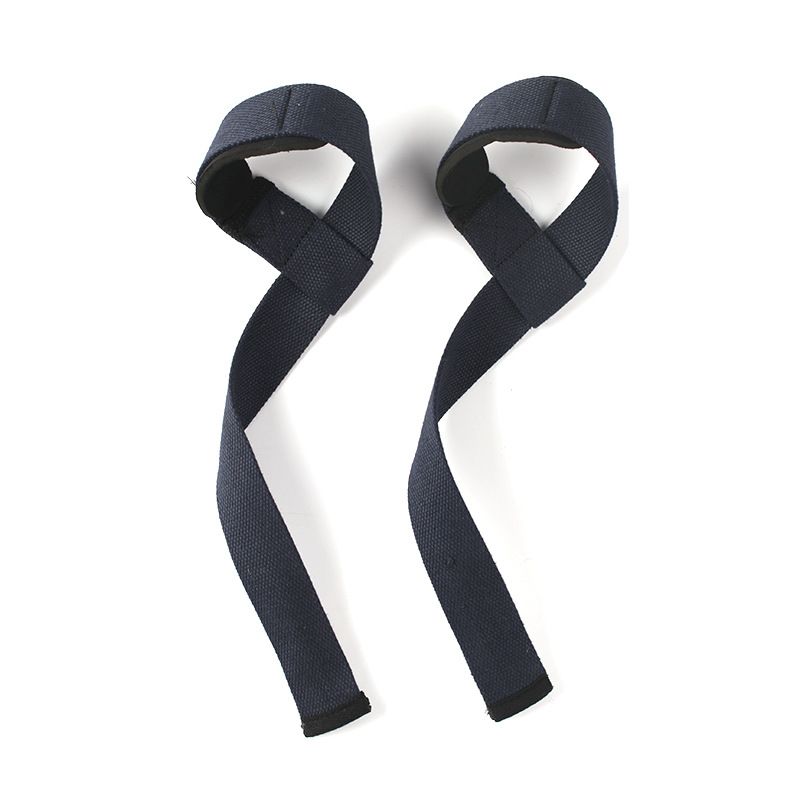 Vigor Power Gear Latex Wrist Strap Weightlifting Navy Blue [Single]]
