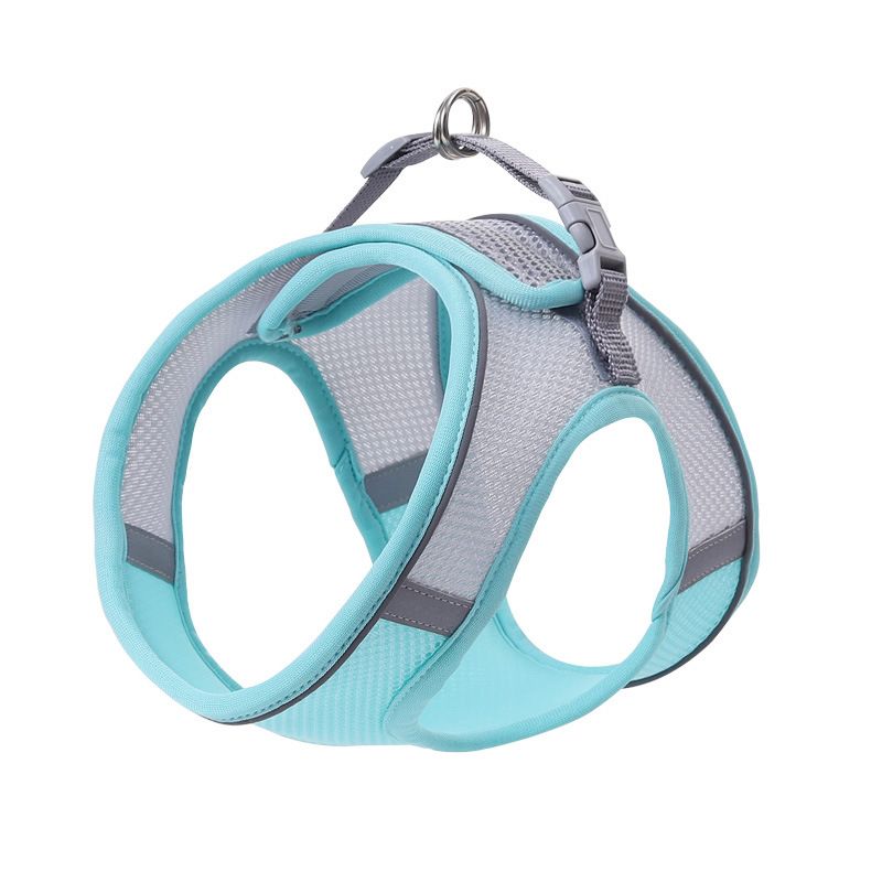 Pippi Dog Harness Polyester Breathable Mesh M Orange L view 3