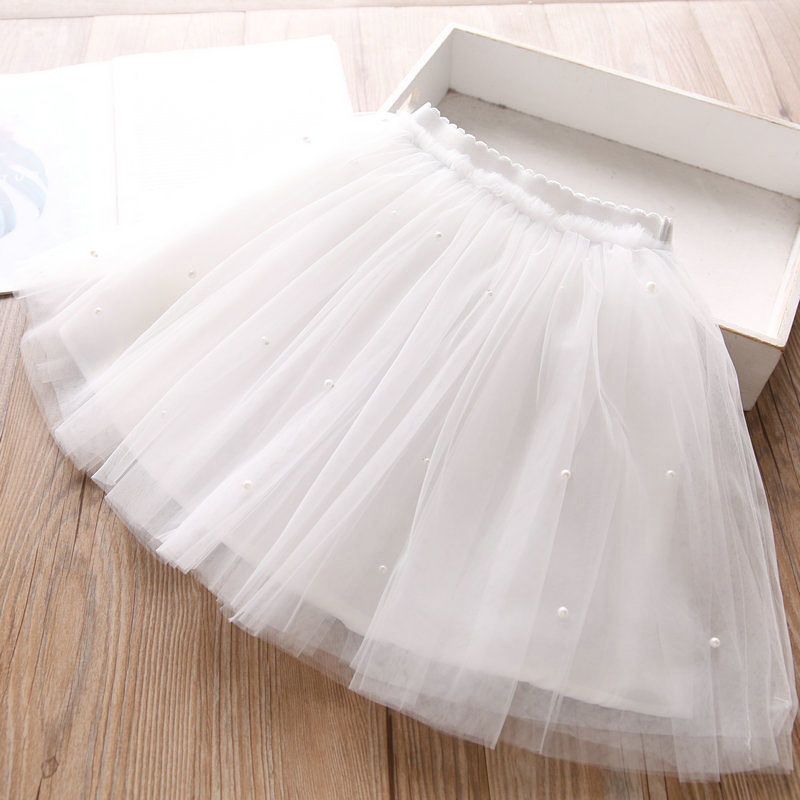 Girls Cotton Cake Skirt Princess Grey 110 view 4