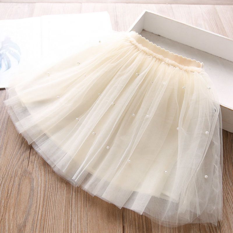 Girls Cotton Cake Skirt Princess Grey 110 view 5